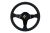 Slide Leather Steering Wheel Black 350mm- Skórzana kierownica z odsadzeniem
