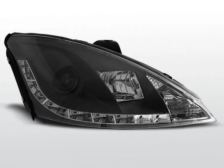 Lampy przednie FORD FOCUS 10.98-10.01 DAYLIGHT BLACK