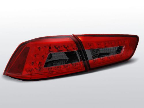 Lampy tylne MITSUBISHI LANCER VIII SEDAN 08-11 RED SMOKE LED