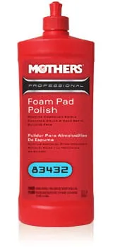 Mothers PROFESSIONAL FOAM PAD POLISH - Wykończeniowa pasta polerska (946ml)