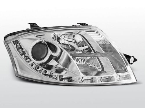 Lampy przednie AUDI TT 99-06 DAYLIGHT CHROME