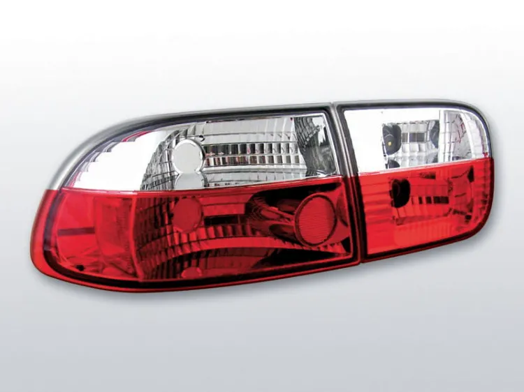 Lampy tylne HONDA CIVIC 09.91-08.95 2D/4D RED WHITE