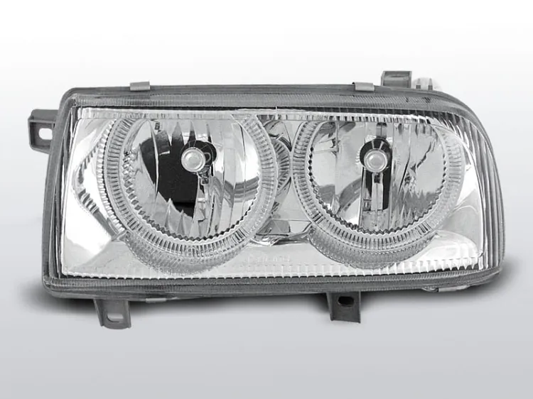 Lampy przednie VW VENTO 01.92-08.98 ANGEL EYES CHROME