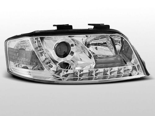 Lampy przednie AUDI A6 06.01-05.04 DAYLIGHT CHROME
