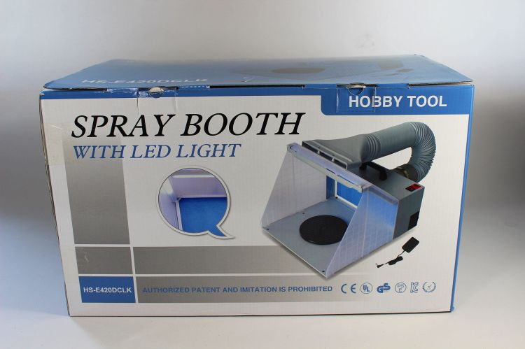 SprayBooth komora lakiernicza do Aerografu hobby  