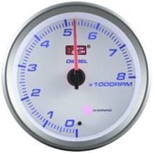 Auto Gauge Warning Clear Diesel Tachometer - Obrotomierz do silników diesla
