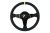 Slide Leather Steering Wheel Yellow 350mm- Skórzana kierownica z odsadzeniem