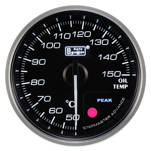 Auto Gauge Premium Oil Temperature - Wskaźnik temperatury oleju 52mm