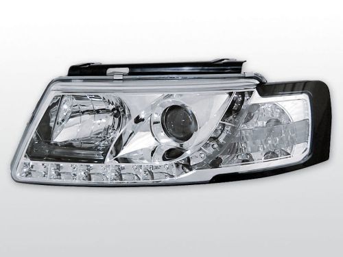 Lampy przednie VW PASSAT B5 3B 11.96-08.00 DAYLIGHT CHROME
