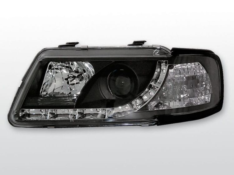 Lampy przednie AUDI A3 8L 08.96-08.00 DAYLIGHT BLACK