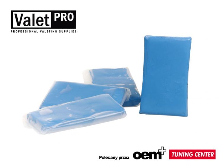 ValetPRO BLUE TRADITIONAL CLAY BAR 100G - GLINKA O ŚREDNIEJ AGRESYWNOŚCI