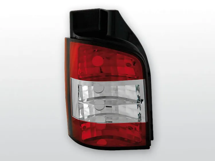 Lampy tylne VW T5 04.03-09 RED WHITE