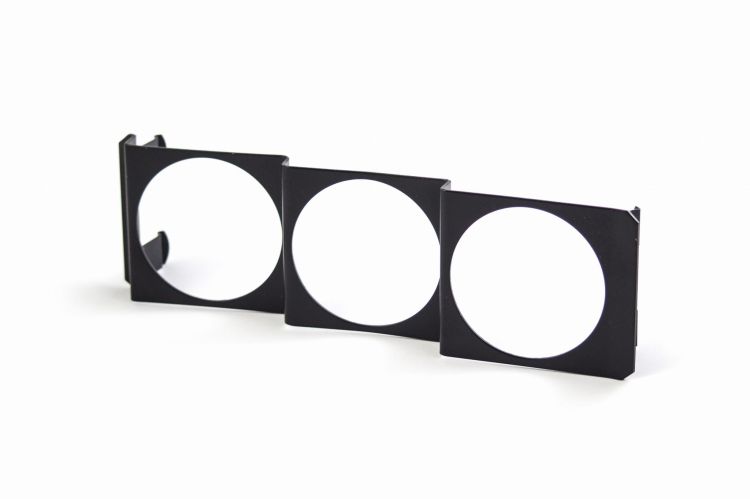 Auto Gauge Triple Metal Gauge Panel 1-Din - Potrójny metalowy panel 1-din do zegarów (52 mm)