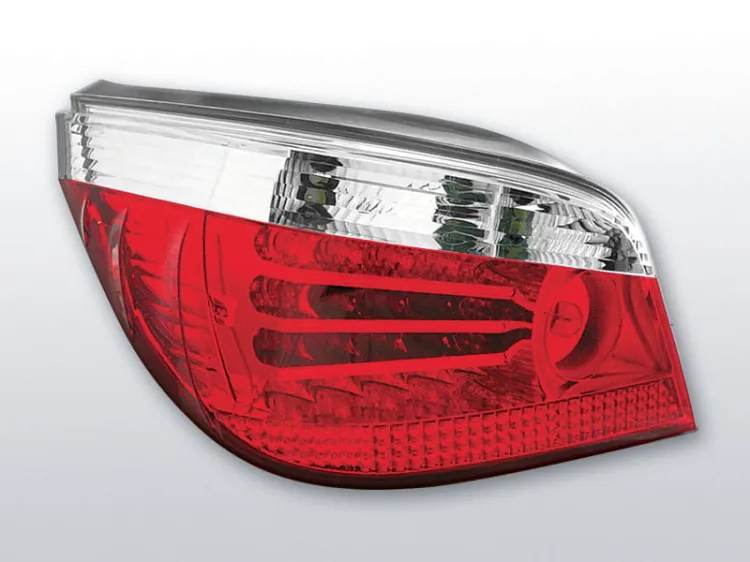 Lampy tylne BMW E60 07.03-07 RED WHITE LED