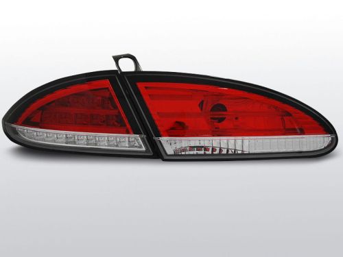 Lampy tylne SEAT LEON 06.05-09 RED WHITE LED