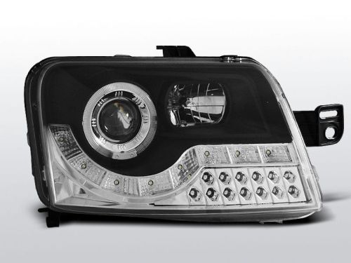 Lampy przednie FIAT PANDA 03- DAYLIGHT BLACK