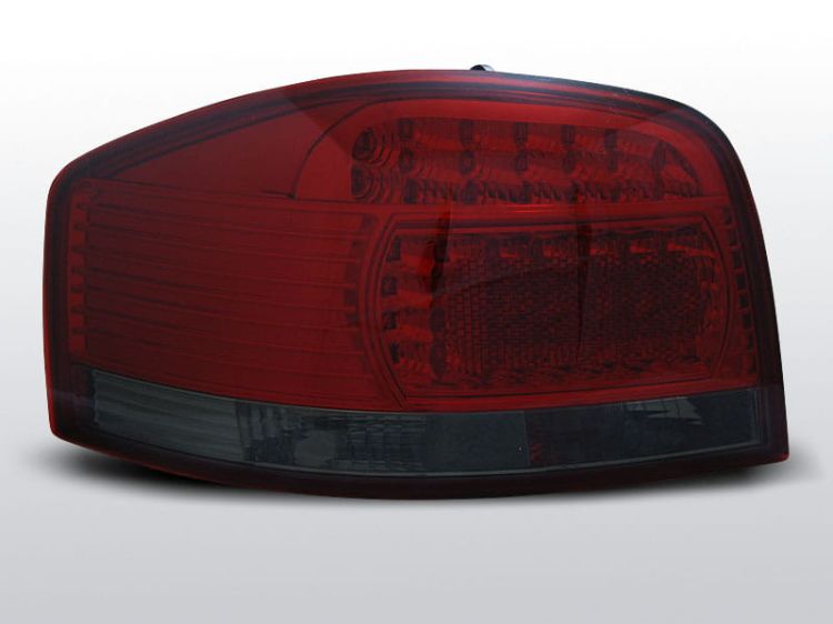Lampy tylne AUDI A3 05.03-08 RED SMOKE LED