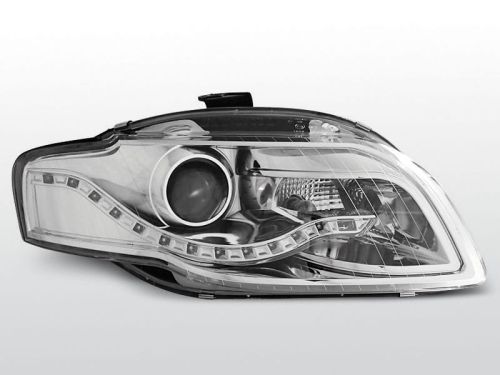 Lampy przednie AUDI A4 B7 11.04-03.08 DAYLIGHT CHROME