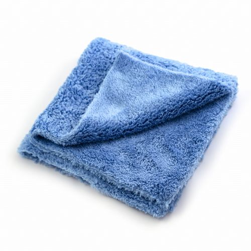 Edgeless Blue Microfiber Towel 40x40 - Bezszwowy ręcznik z mikrofibry