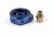 Auto gauge Oil Filter Adapter Blue - Adapter (podkładka) filtra oleju