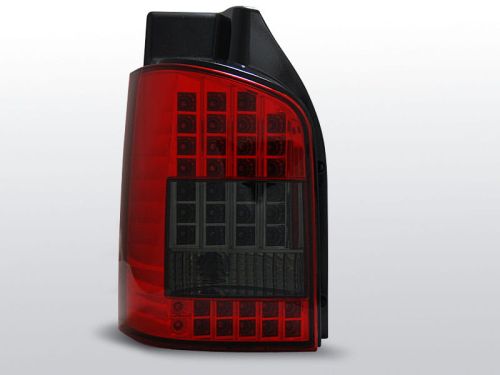 Lampy tylne VW T5 04.03-09 RED SMOKE LED