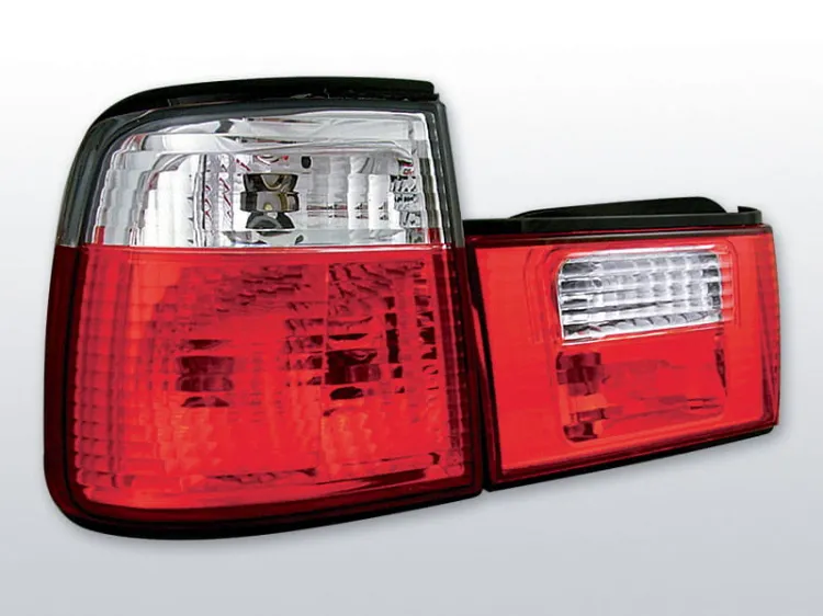 Lampy tylne BMW E34 02.88-12.95 RED WHITE