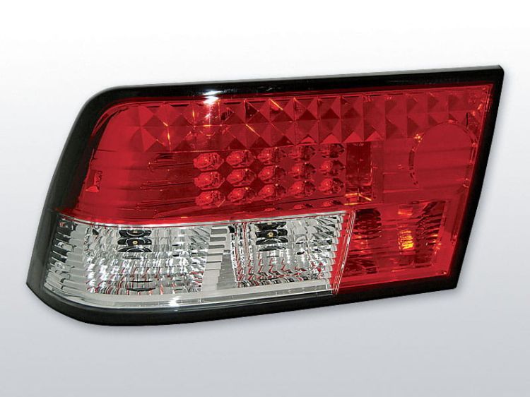 Lampy tylne OPEL CALIBRA 08.90-06.97 RED WHITE LED