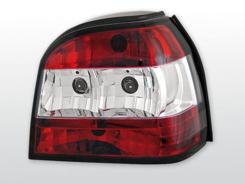 Lampy tylne VW GOLF 3 09.91-08.97 RED WHITE