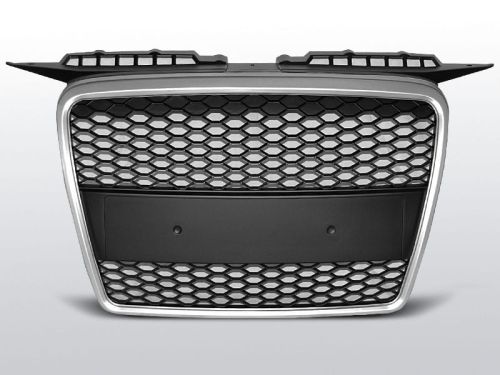 Grill (atrapa) AUDI A3 RS-TYPE 06.05-03.08 MATT SILVER