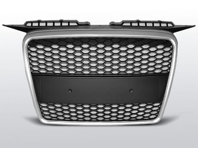 Grill (atrapa) AUDI A3 RS-TYPE 06.05-03.08 MATT SILVER