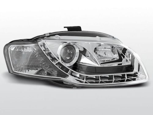 Lampy przednie AUDI A4 B7 11.04-03.08 DAYLIGHT CHROME