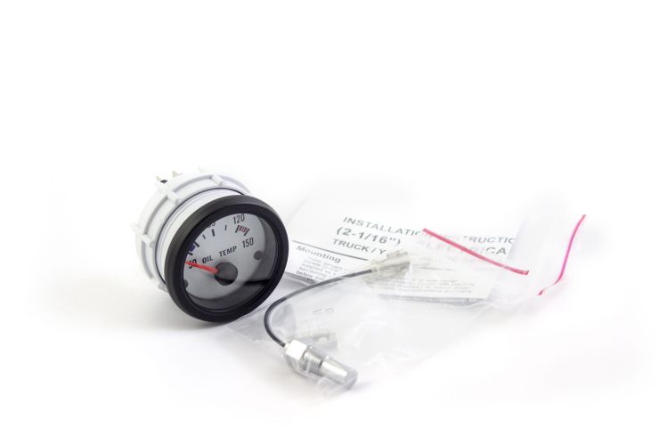 Auto Gauge VDO White - Wskaźnik temperatury oleju