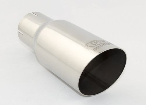 Pojedyncza końcówka wydechu ULTER N1-76* 76mm / długość 180mm