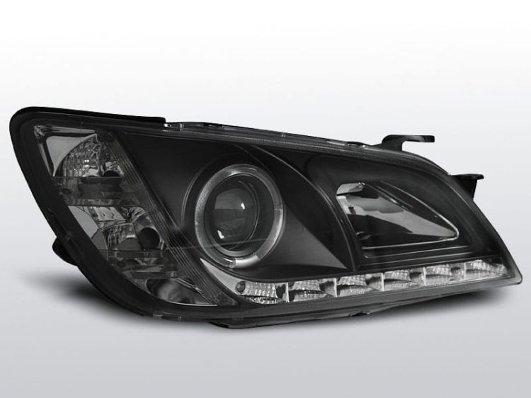 Lampy przednie LEXUS IS 98-05 DAYLIGHT BLACK 