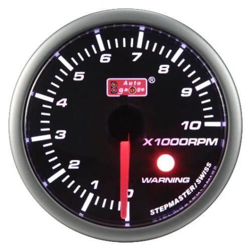Auto Gauge SM Warning Smoke Tachometer - Obrotomierz 52mm