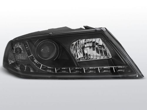 Lampy przednie SKODA OCTAVIA 2 03.04- 08 D2S DAYLIGHT BLACK