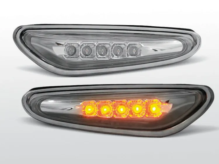Kierunkowskazy boczne BMW E46 09.01-03.05 SMOKE LED