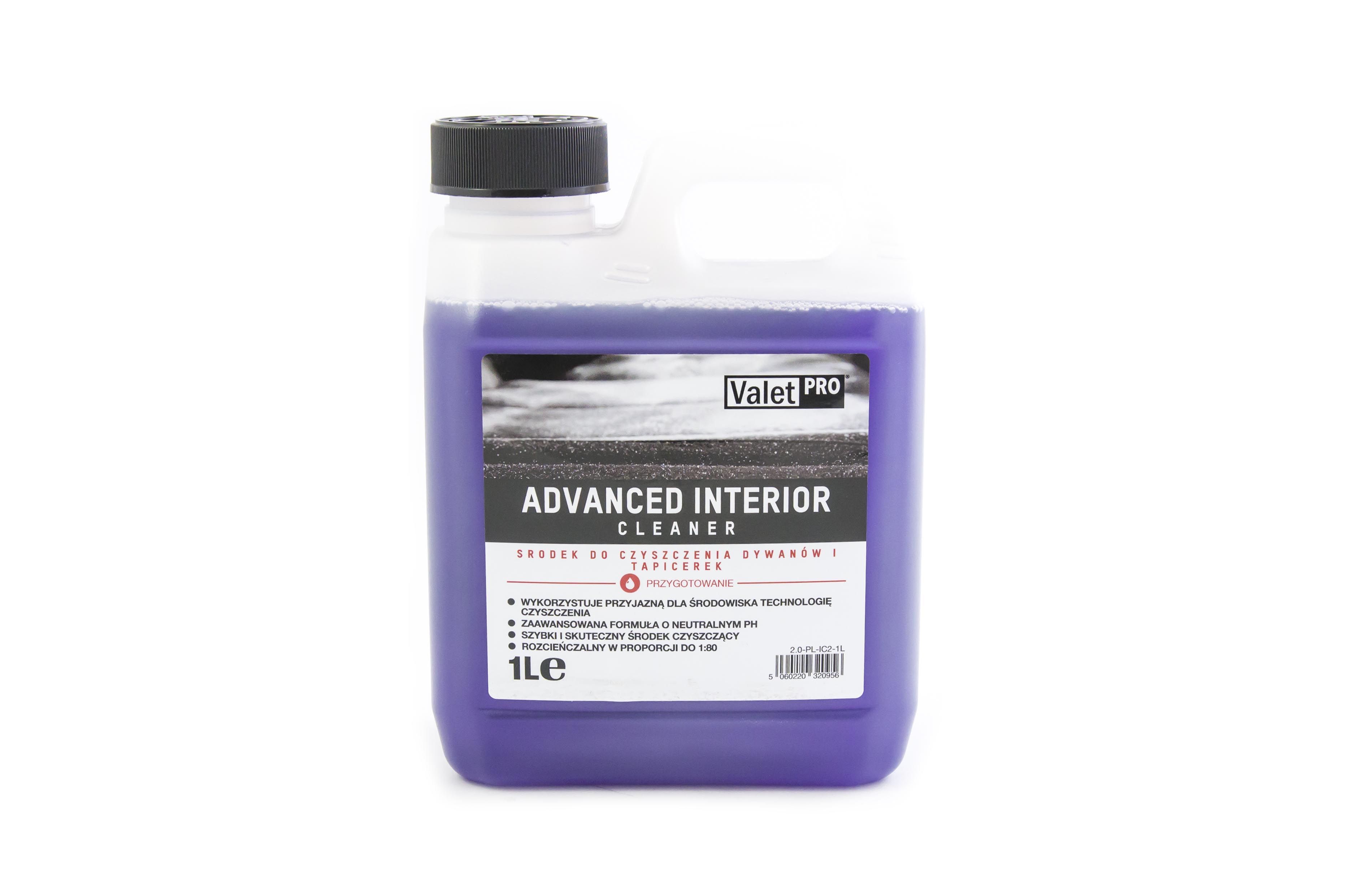 valetpro advanced interior cleaner