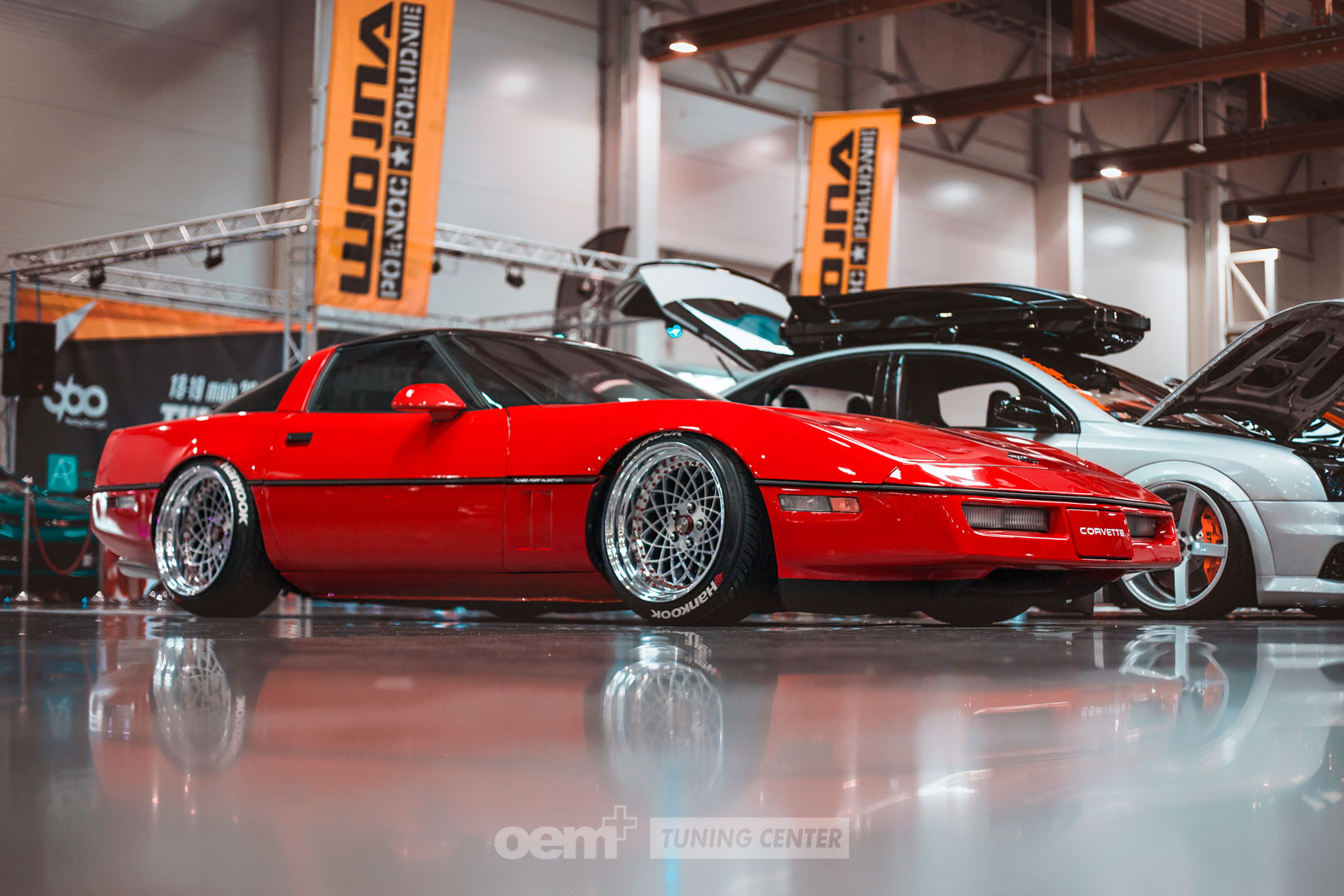 OEM Tuning Center MotoShow Kraków 2019 Drift Stance JDM VAG Muscle Car Corvette C4
