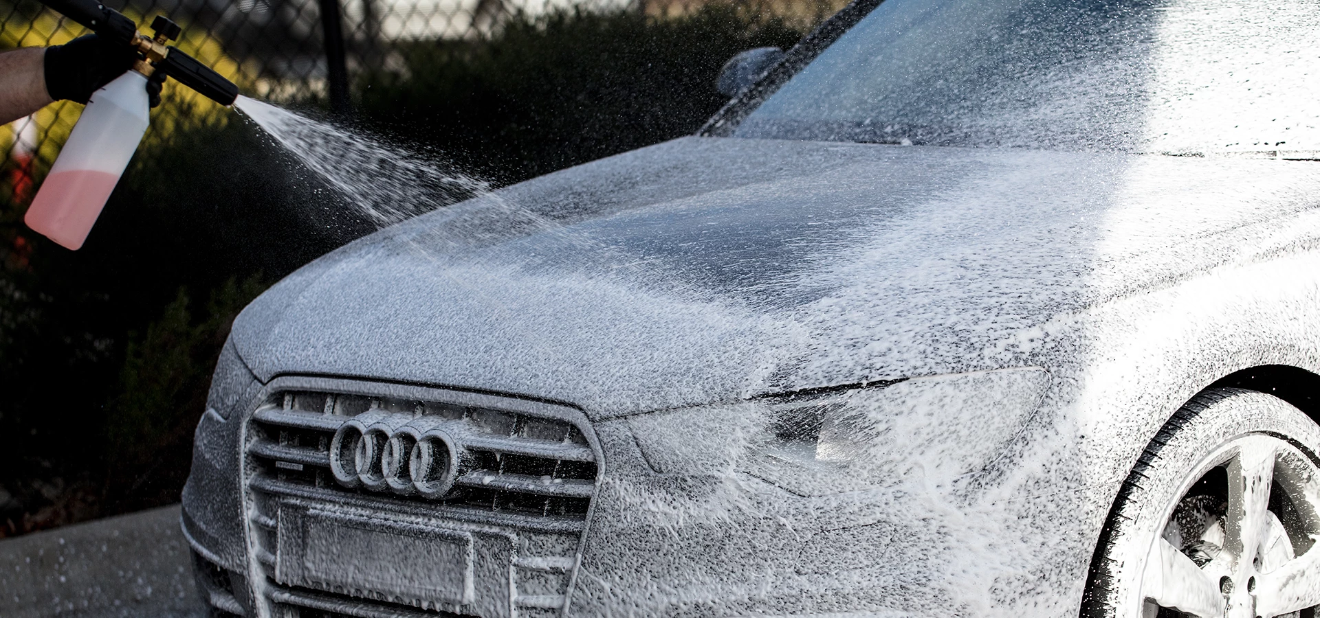 pianowanie piana aktywna opryskiwacz snow foam