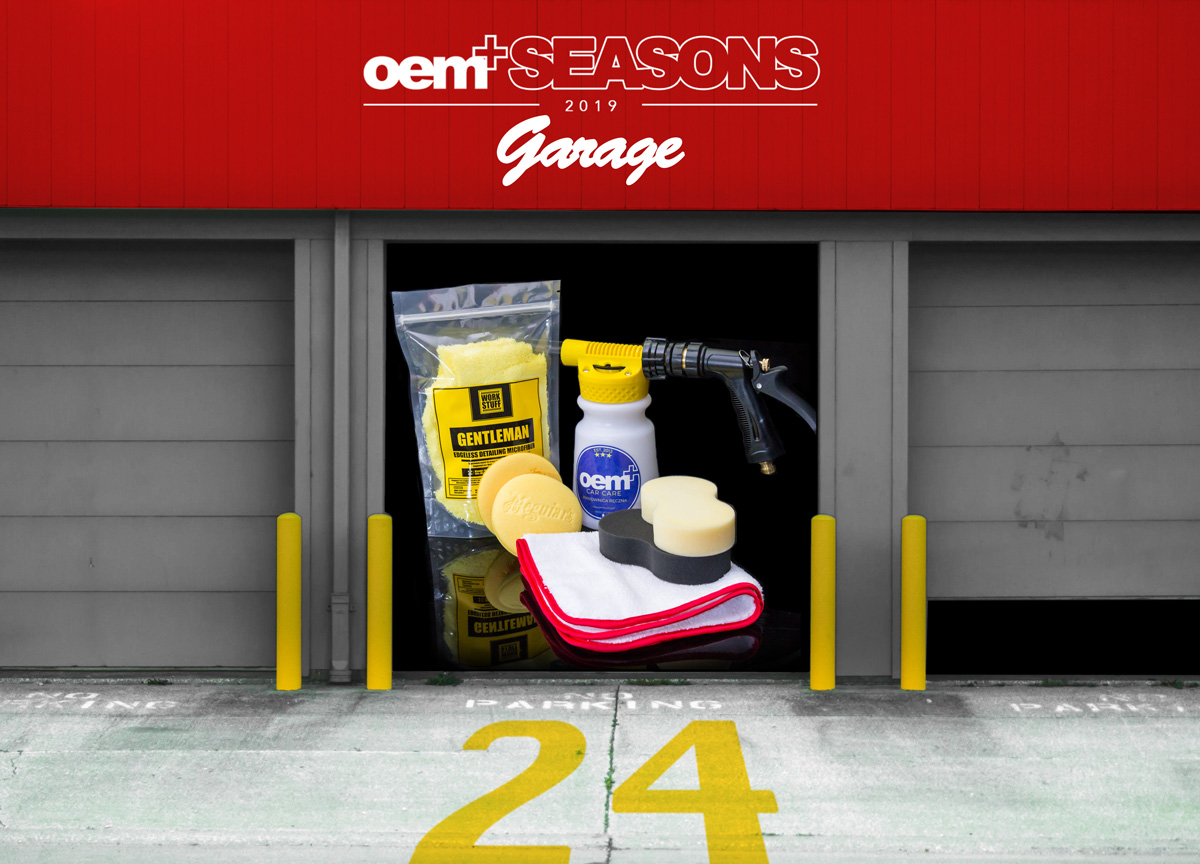 OEM Seasons Garage promocja akcesoria detailing pędzle szczotki ręczniki gąbki pianownice