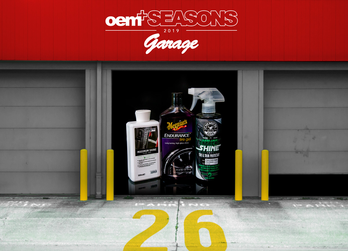 OEM Tuning Center Seasons Endurance Tyre Tire Dressing Promocja Opony Pielęgnacja Detailing