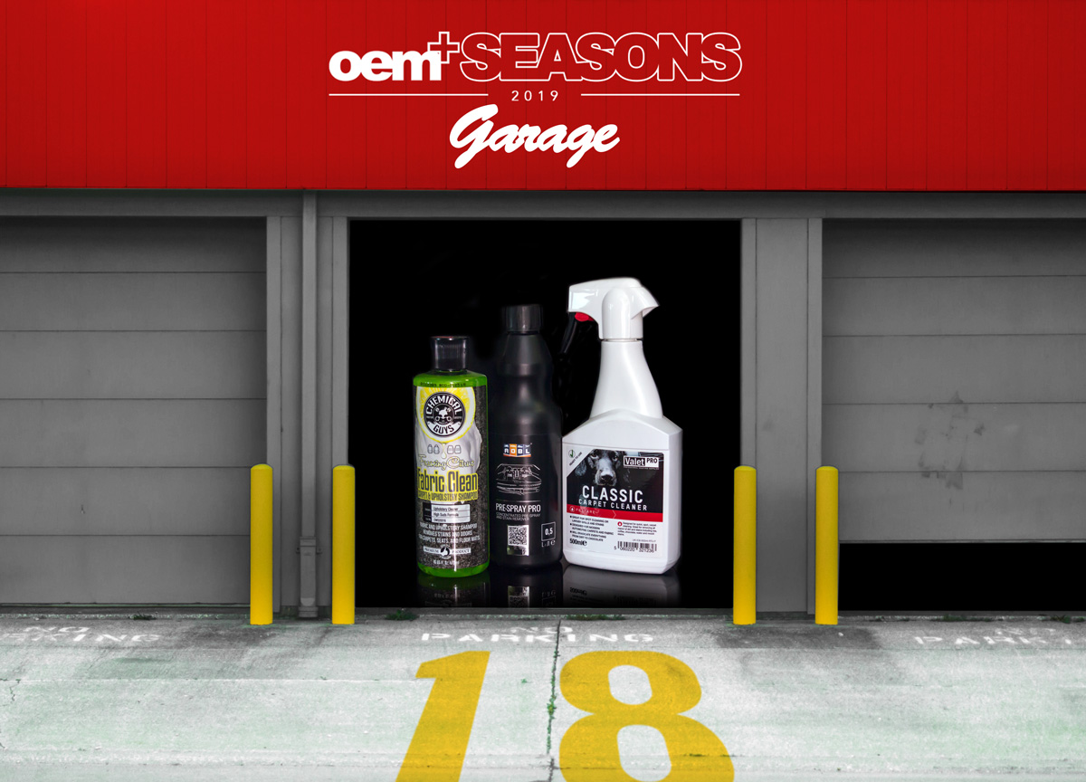 OEM Seasons Sklep Tuningowy Promocja Czyszczenie wnętrza tapicerki materiałowej, interior cleaner, carpet cleaner