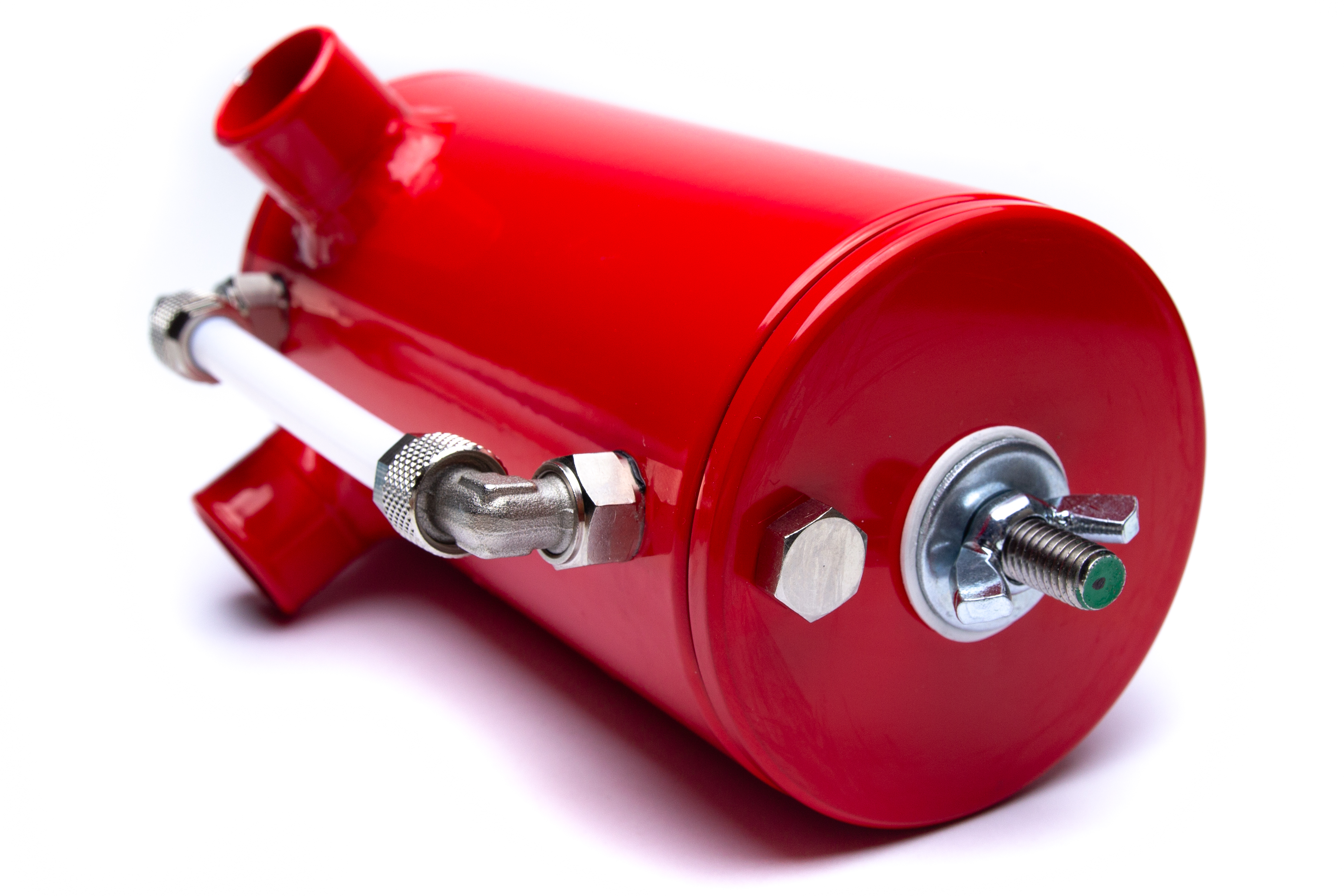 oil catch tank red