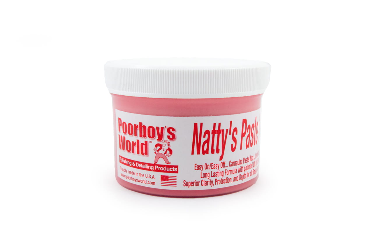 Poorboy's World Natty's Paste Wax Red - Twardy wosk do lakieru